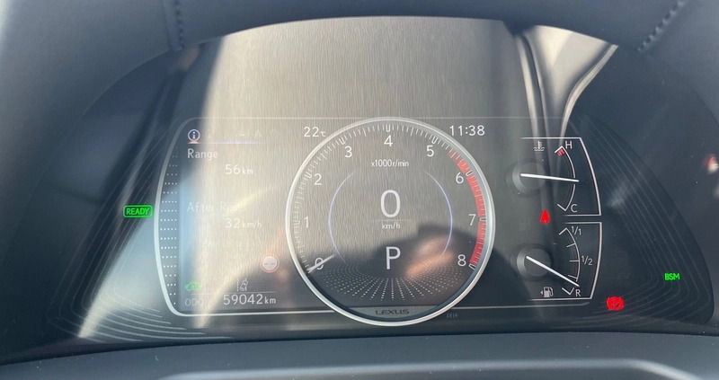 Lexus ES cena 182900 przebieg: 59042, rok produkcji 2021 z Bolesławiec małe 211